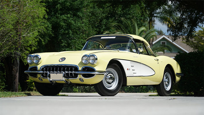 1958 Panama Yellow Big Brake Fuelie
