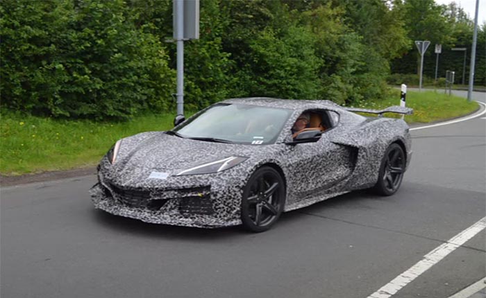 [SPIED] 2023 Corvette Z06 Driving on the Streets Around the Nurburgring